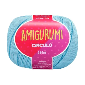 Fio Amigurumi Circulo 254m Cor Azul Candy_2012