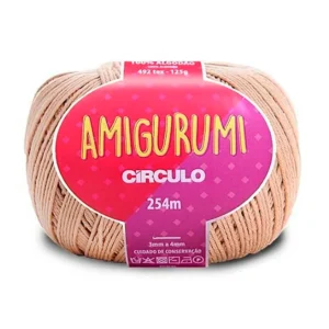 Fio Amigurumi Circulo 254m Cor Amendoa_7650