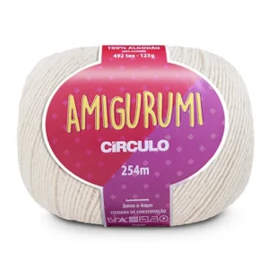 Fio Amigurumi Circulo 254m Cor Gardenia_3061