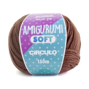 Fio Amigurumi Soft Circulo 150m Cor Brigadeiro_7569