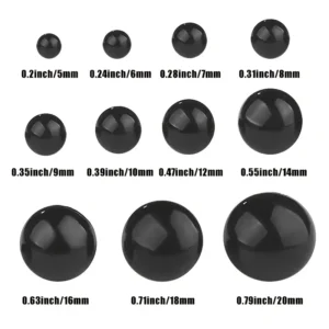 Olhos Para Amigurumi Círculo 14mm - Blister com 10 Pares